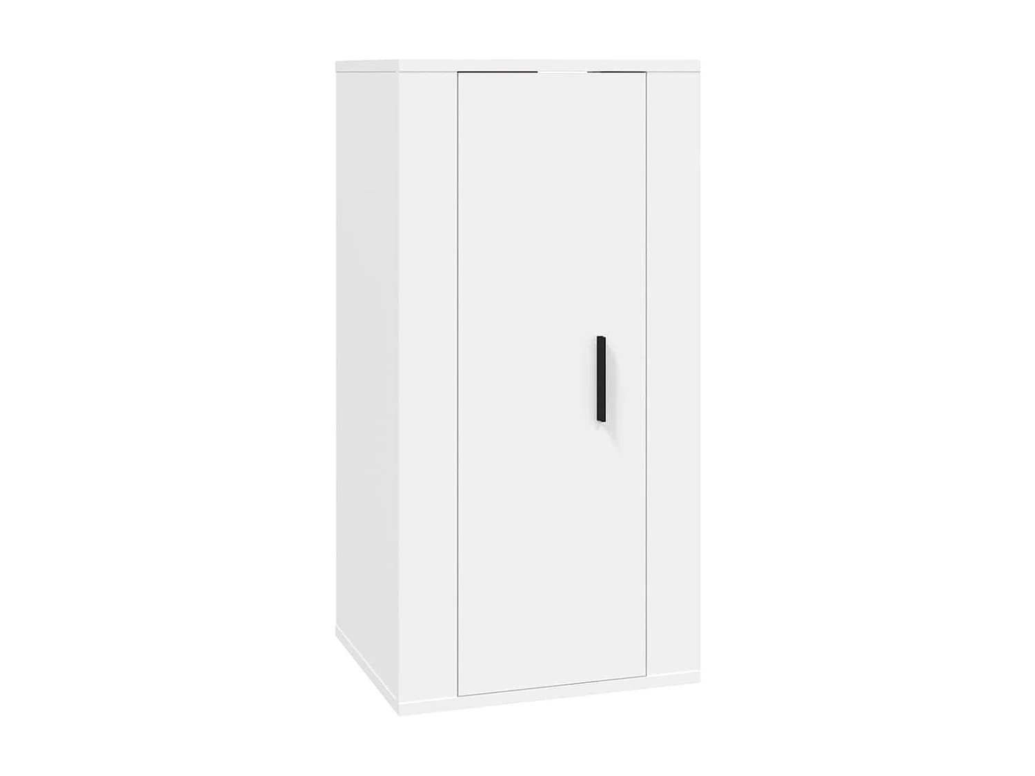 Farrell  Ensemble de meubles TV 3 pcs Blanc Bois d'ingénierie