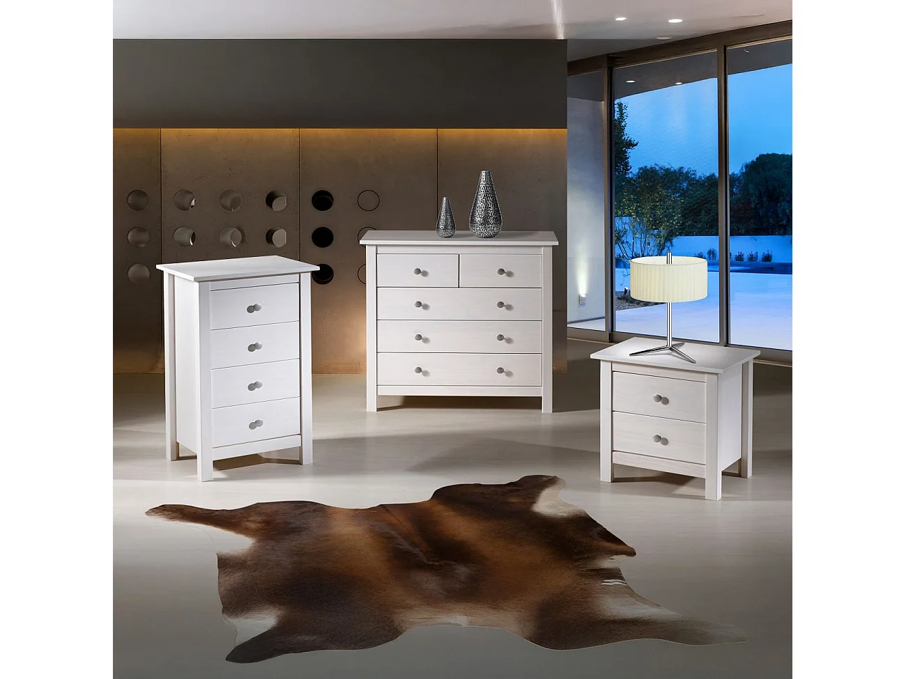 Mesa de cabeceira Bay