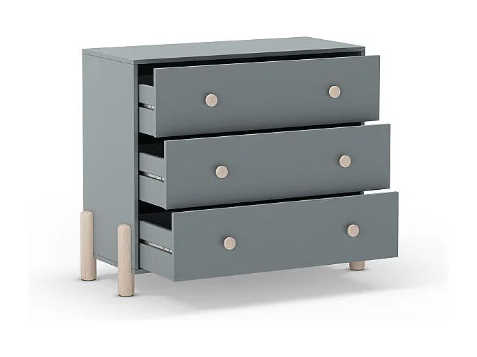 Cómoda Misty Dawn Verde Salvia - Oak Soft