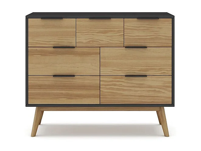 Cómoda Numa Gris Alpino - Oak