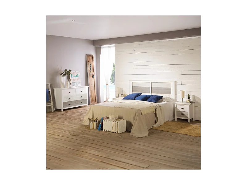 Cómoda Ocean 6 cajones Blanco - Vintage Colors