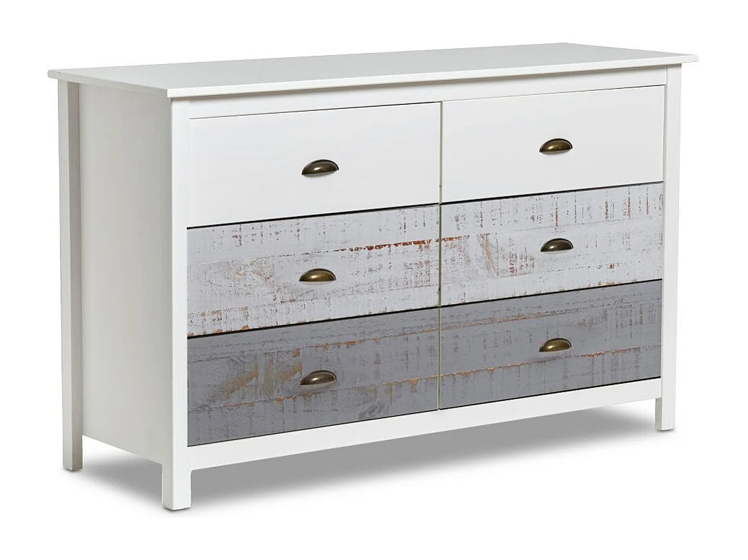 Cómoda Ocean 6 gaveta