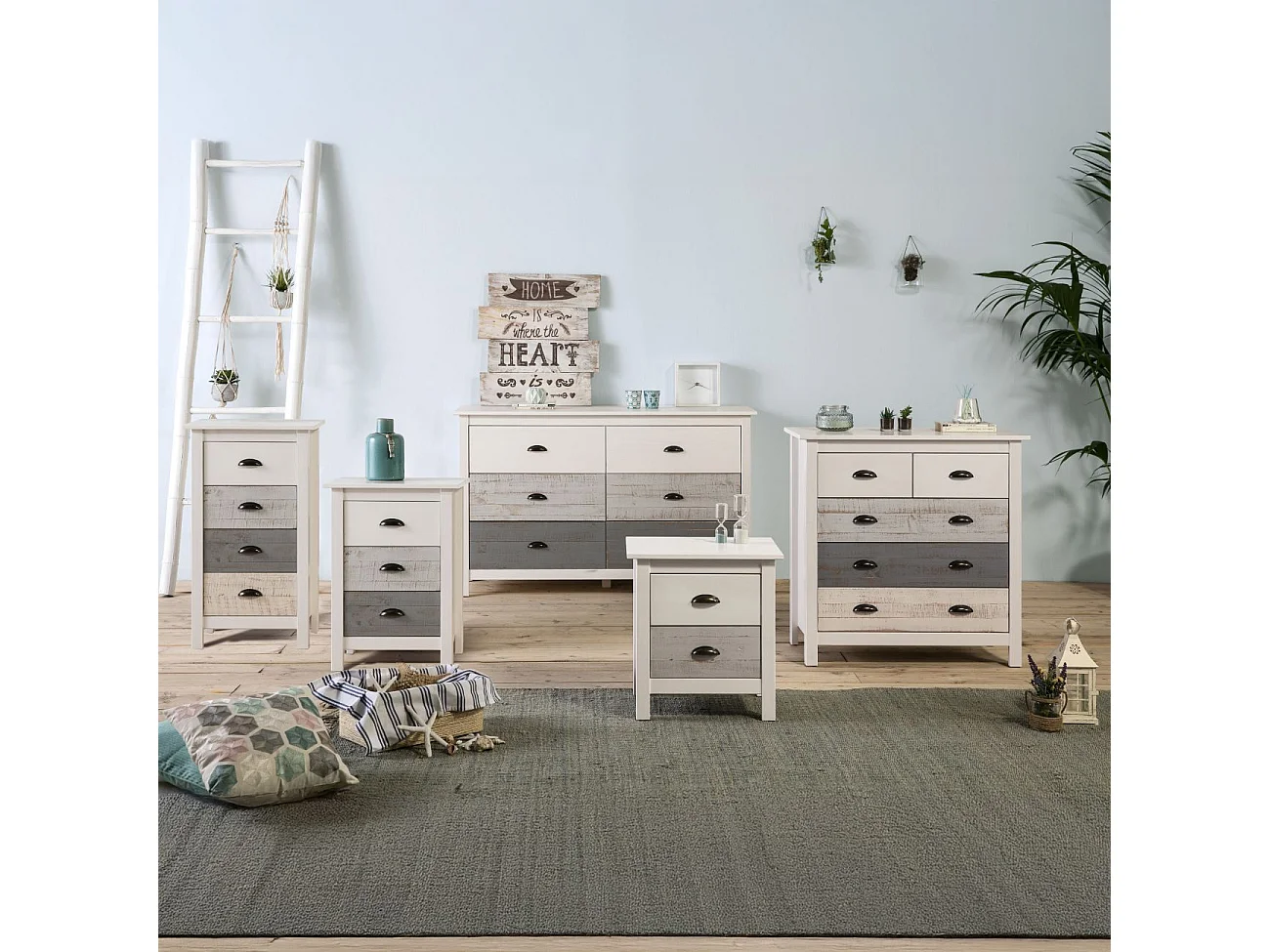 Cómoda Ocean 6 gaveta