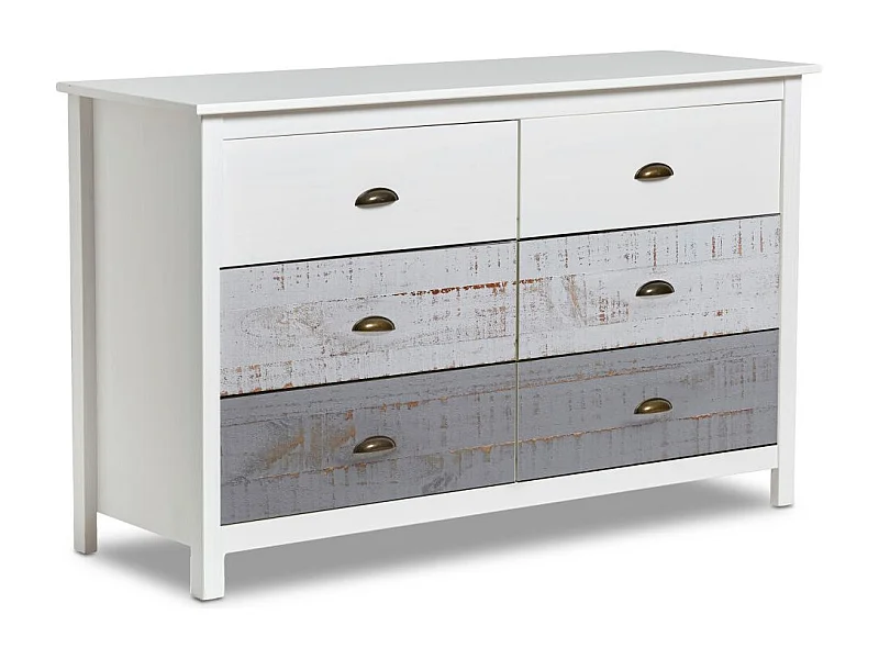 Cómoda Ocean 6 gaveta