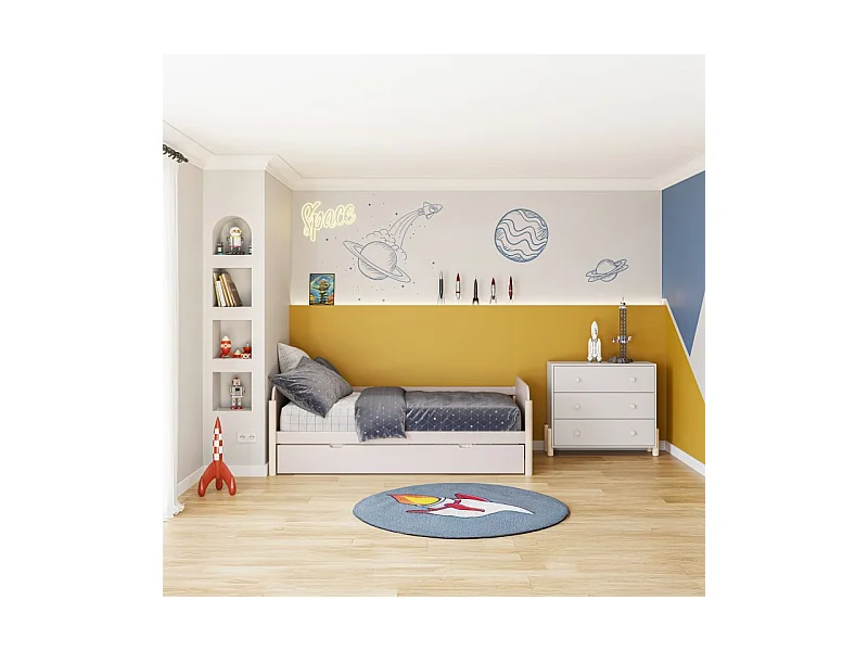 Cómoda Misty Dawn Beige - Oak Soft