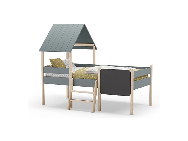 Cama cabaña Mokibed Verde Salvia - Oak Soft