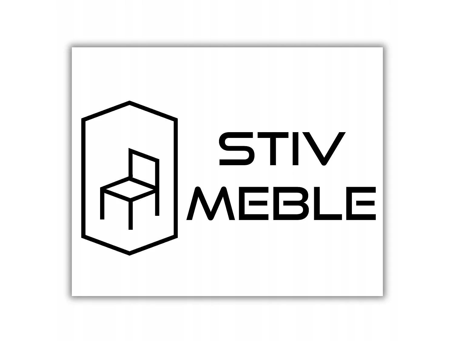 Szafka Nocna Stiv-Meble 2 Szuflady 30 CM Stolik Cały Biały Połysk 30x30x40 CM 1szt.
