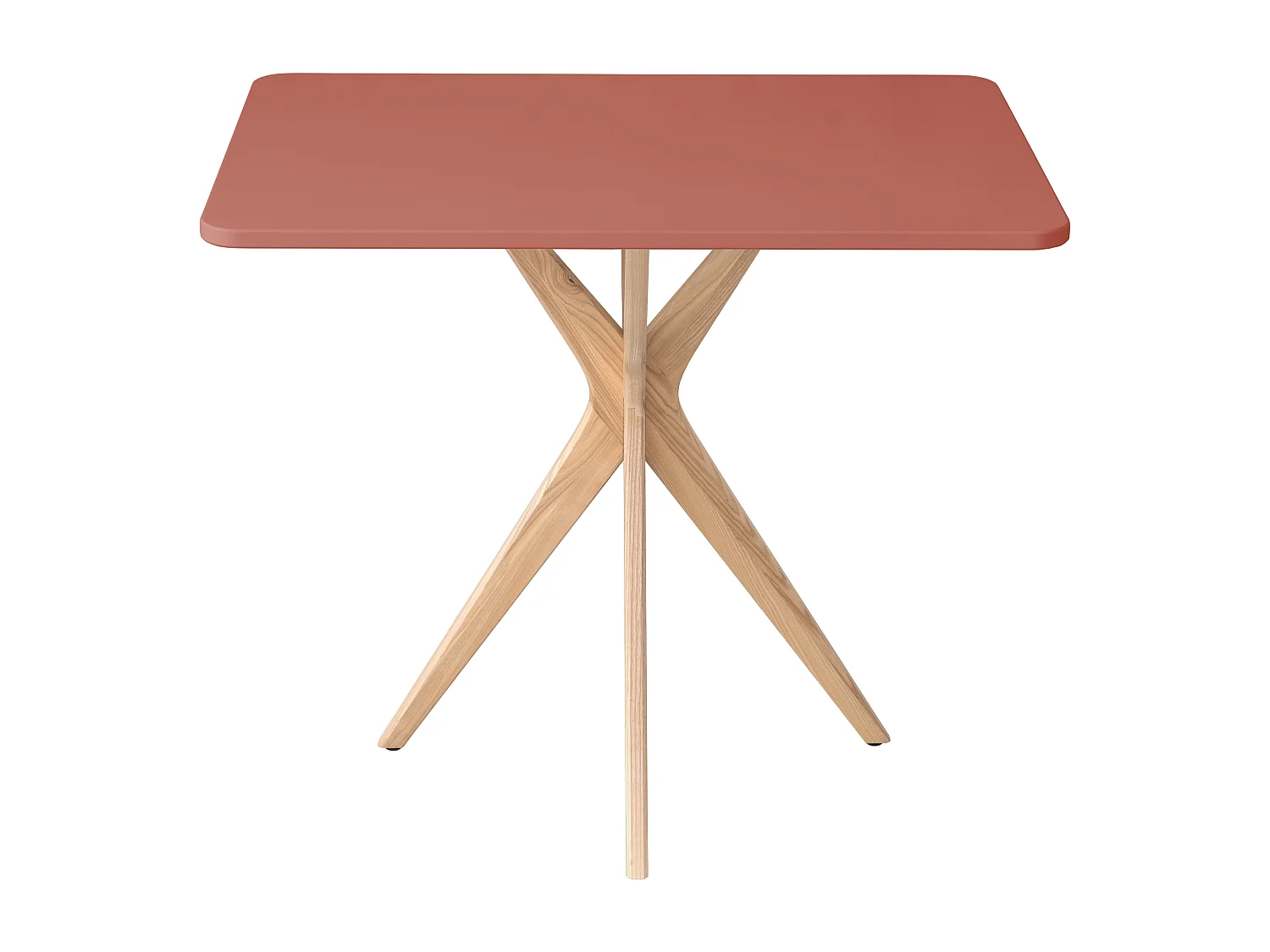 Kleiner rechteckinger Esstisch Jubi 55x80cm Antikrosa