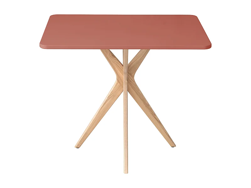 Kleiner rechteckinger Esstisch Jubi 55x80cm Antikrosa