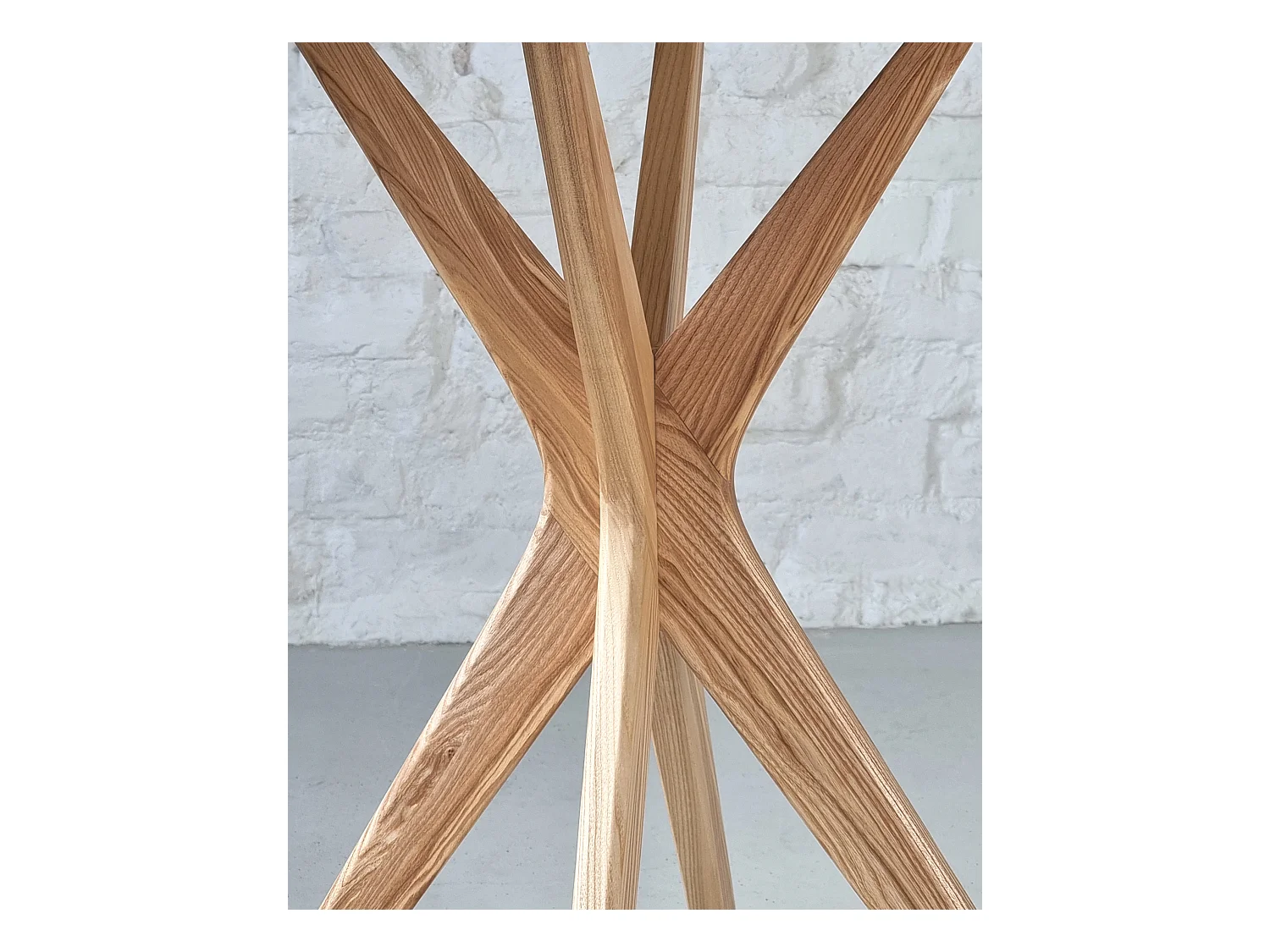 Kleine rechthoekige eettafel Jubi 55x80cm Saliegroen