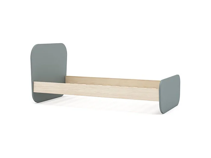 Cama juvenil Misty Breeze Verde Salvia - Oak Soft