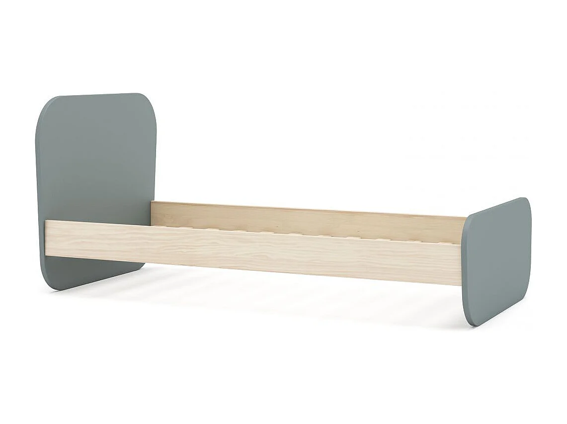 Cama Misty Breeze Verde Salvia - Oak Soft