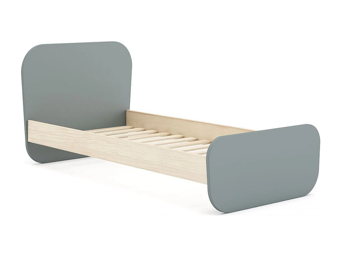 Cama Misty Breeze Verde Salvia - Oak Soft