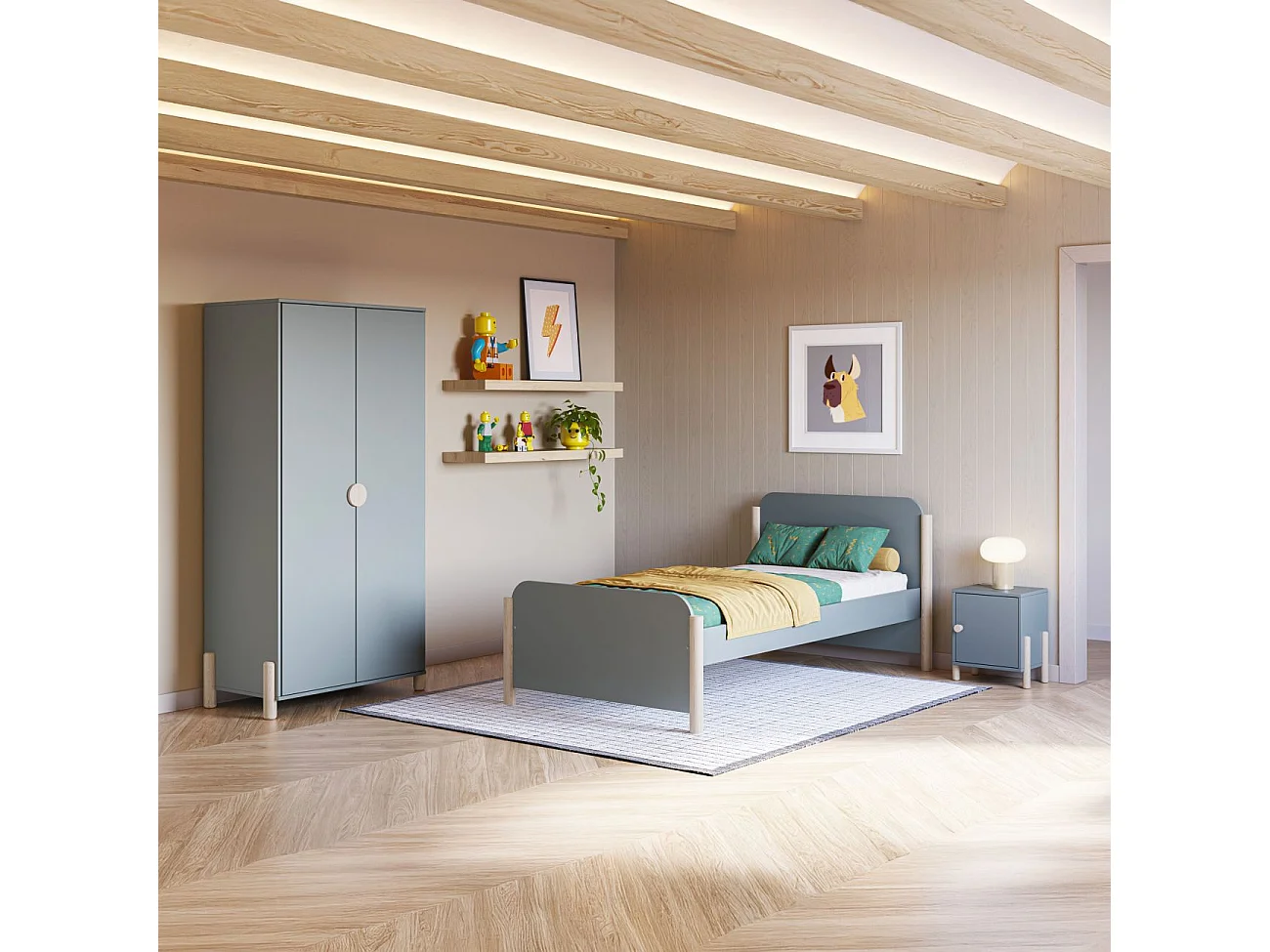 Cama juvenil Misty Dawn