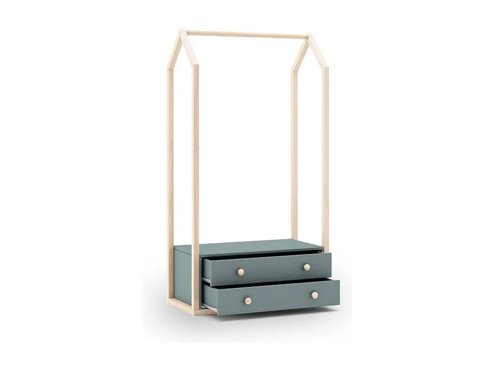 Perchero juvenil Misty Breeze Verde Salvia - Oak Soft