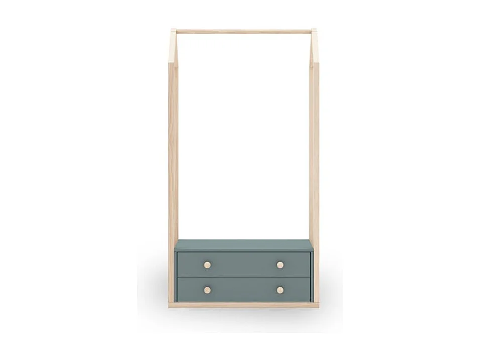 Perchero juvenil Misty Breeze Verde Salvia - Oak Soft