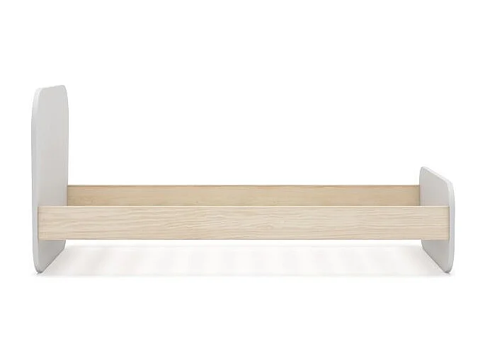 Cama juvenil Misty Breeze Blanco - Oak Soft