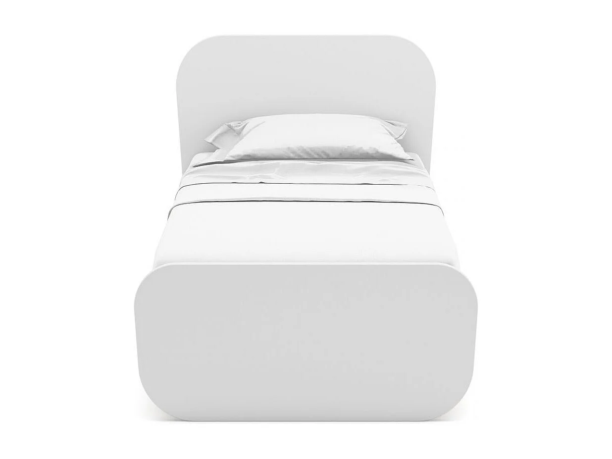 Cama juvenil Misty Breeze Blanco - Oak Soft