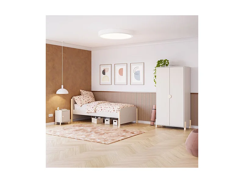 Cama juvenil Misty Dawn Beige - Oak Soft