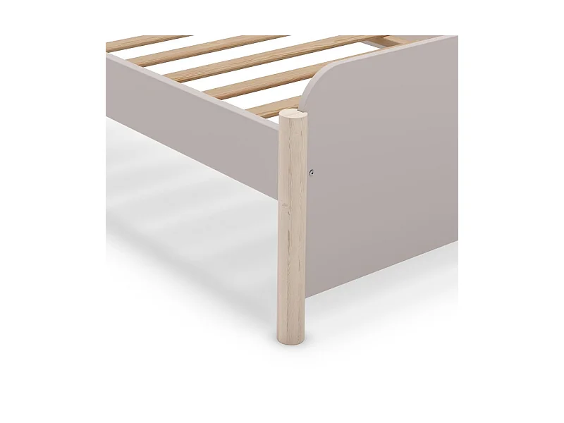 Cama juvenil Misty Dawn Beige - Oak Soft