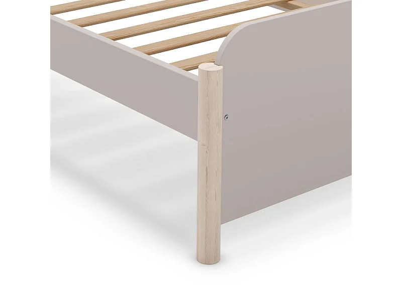 Cama juvenil Misty Dawn Beige - Oak Soft