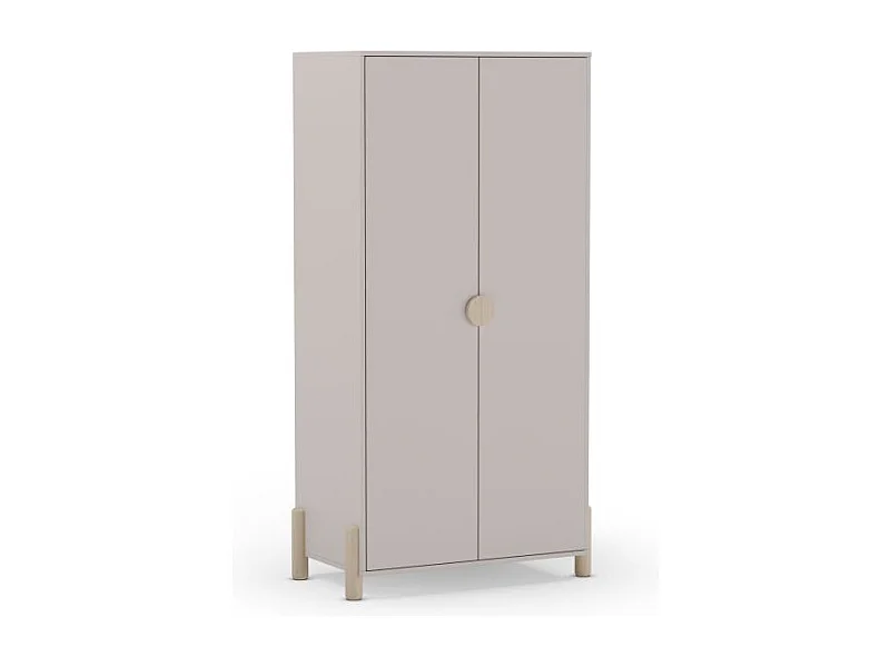 Armario juvenil Misty Dawn Beige - Oak Soft
