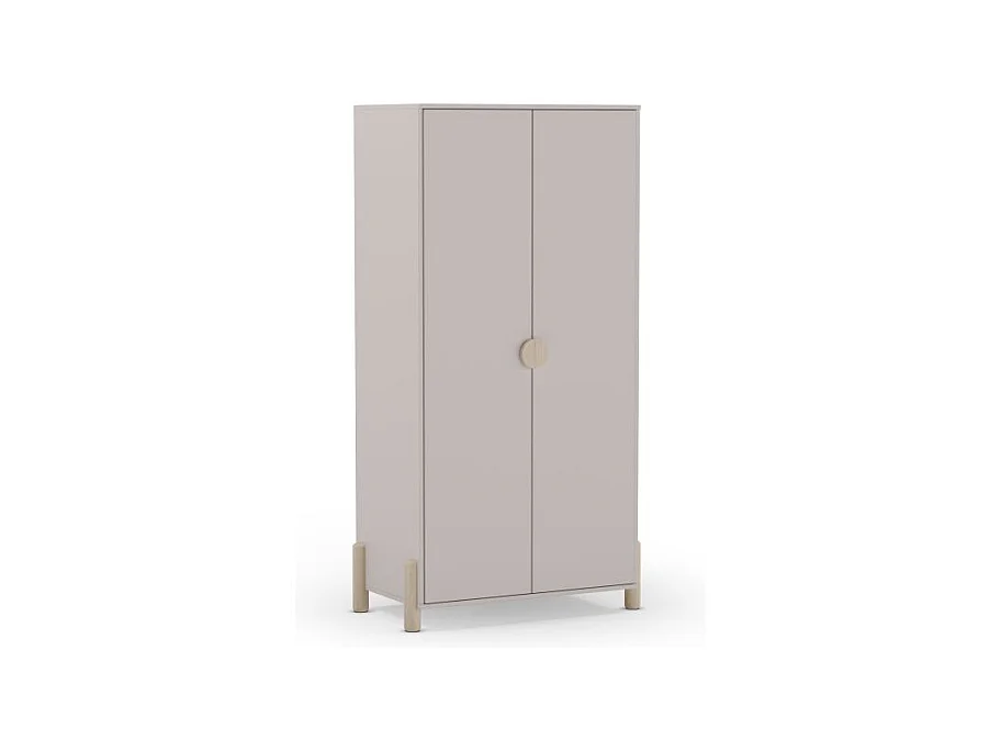 Armario juvenil Misty Dawn Beige - Oak Soft