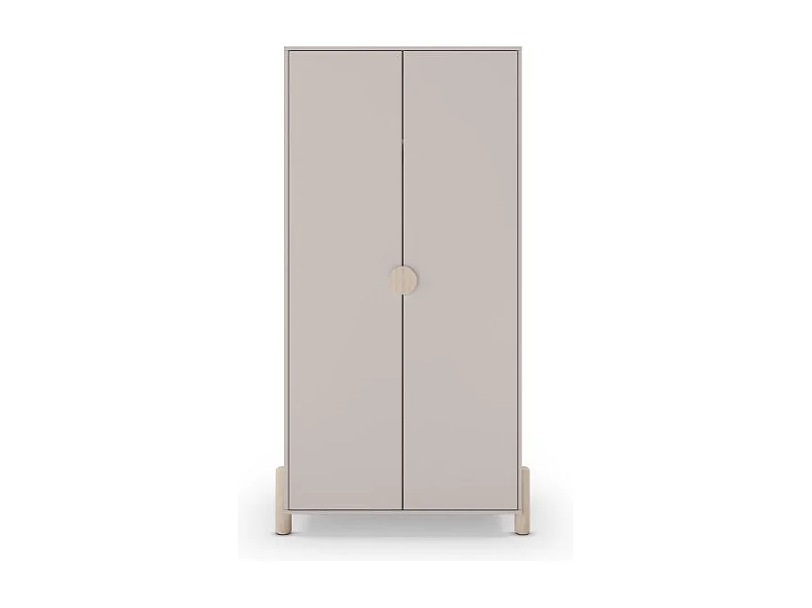 Armario juvenil Misty Dawn Beige - Oak Soft