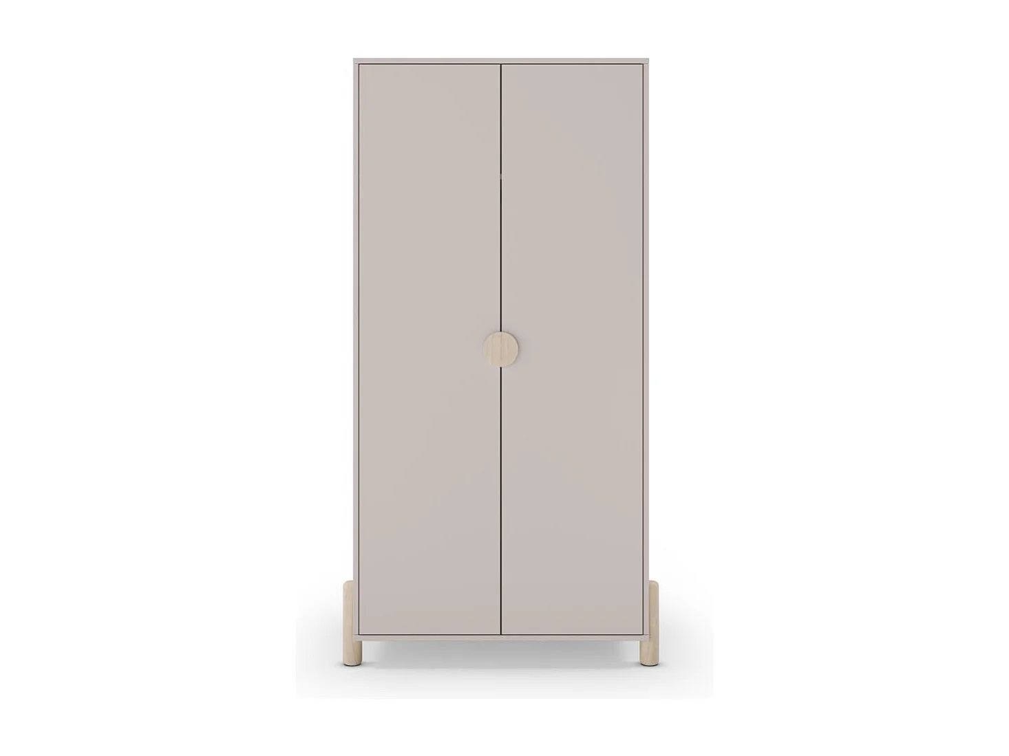 Armario juvenil Misty Dawn Beige - Oak Soft