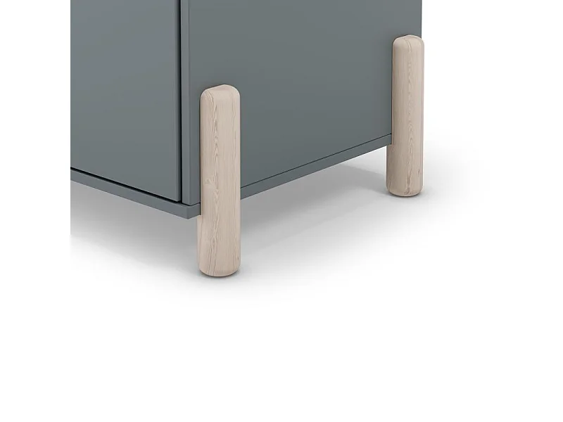 Armario juvenil Misty Dawn Verde Salvia - Oak Soft