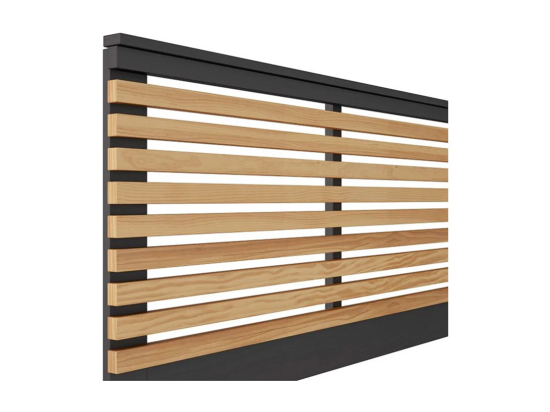 Cabecero Misty Gris Alpino - Oak