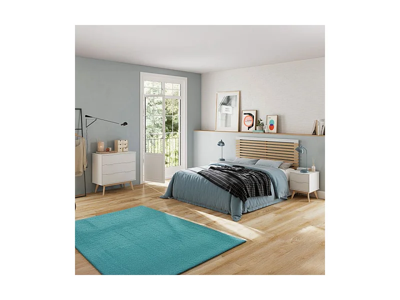 Cabecero Misty Blanco - Oak Soft