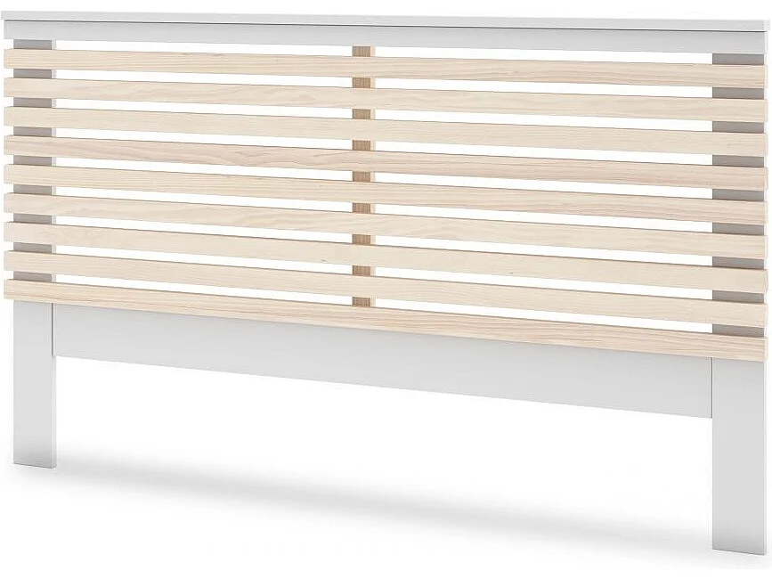 Cabeceira Misty Blanco mate - Oak