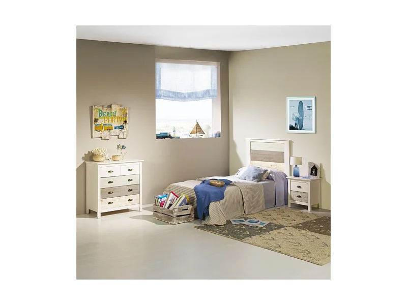 Cabecero Ocean Blanco - Vintage Colors