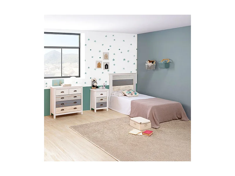 Cabecero Ocean Blanco - Vintage Colors