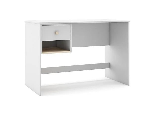 Mesa de escritorio Misty Breeze Blanco - Oak Soft