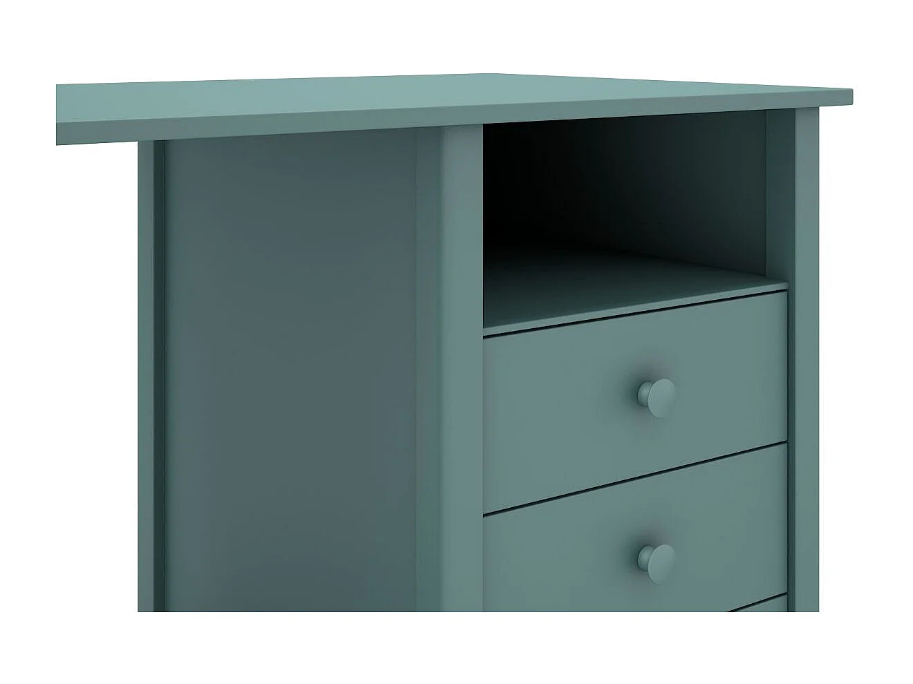 Mesa de escritorio Solna Verde Brent