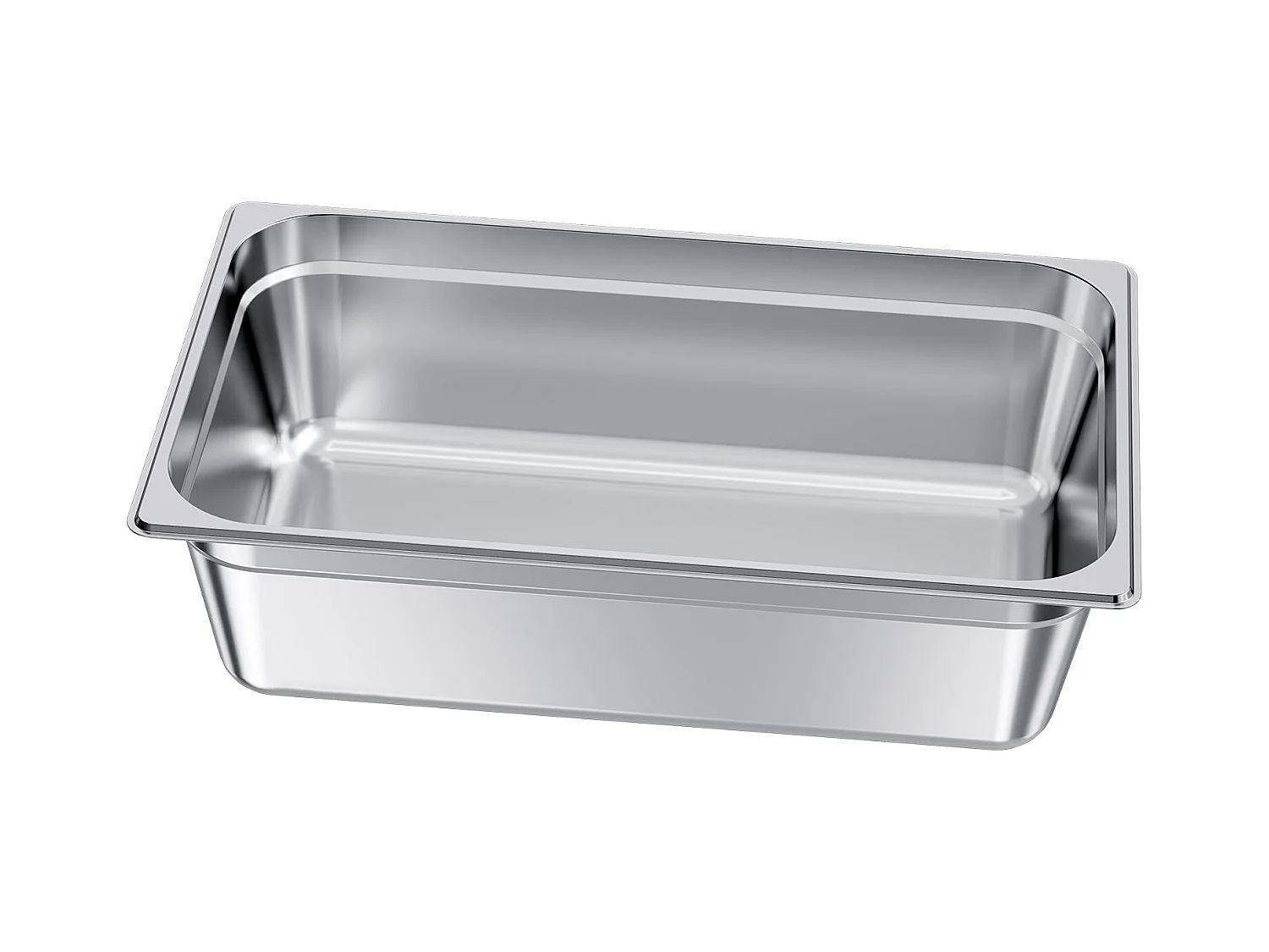 Gastronorm Behälter SucceBuy 20,5 L, Aufbewahrungsbehälter für Gastronomie aus Edelstahl, Lebensmittelechter Edelstahlbehälter Tiefe 14,6 cm