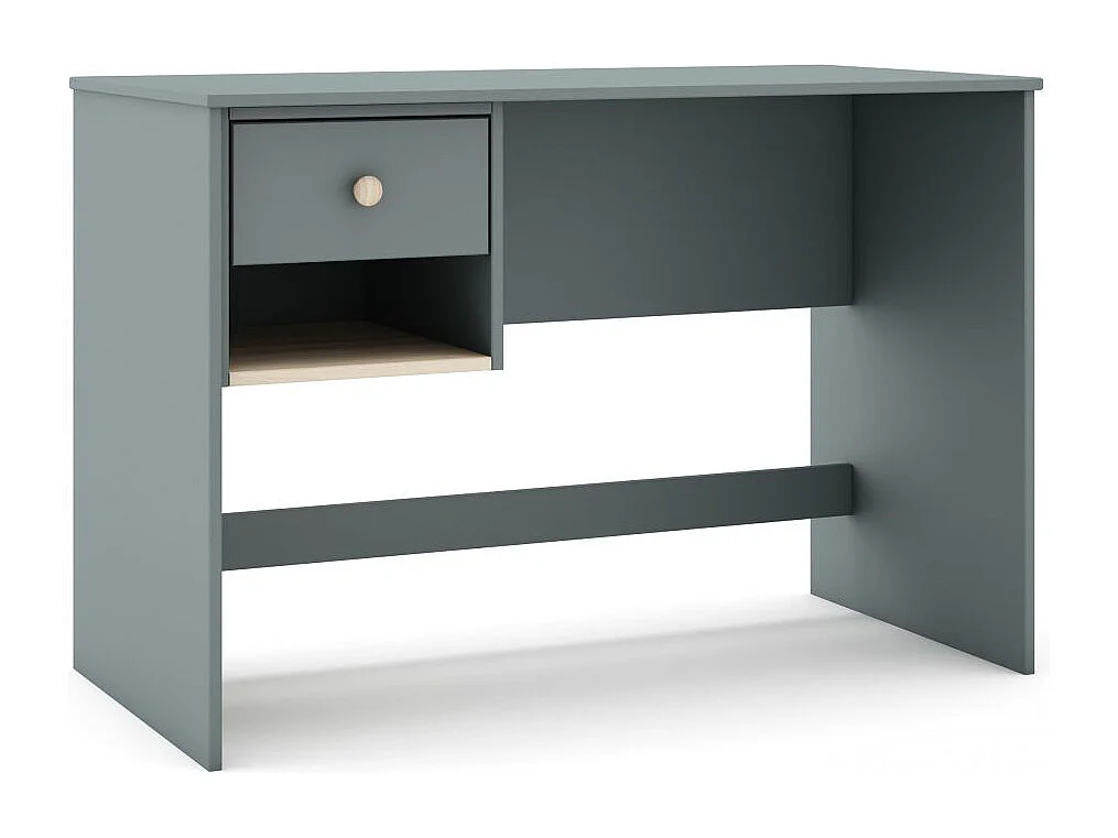 Mesa de escritorio Misty Breeze Verde Salvia - Oak Soft