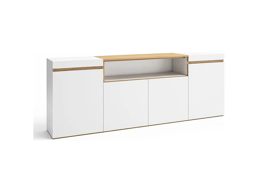 Aparador Kavos Blanco - Roble Arena