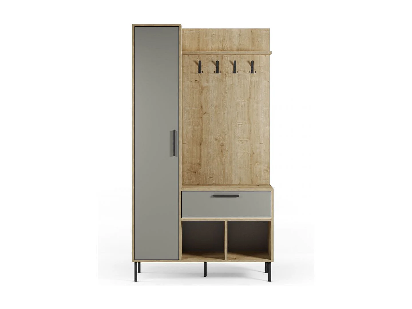 Móvel de corredor Vesta com bengaleiro