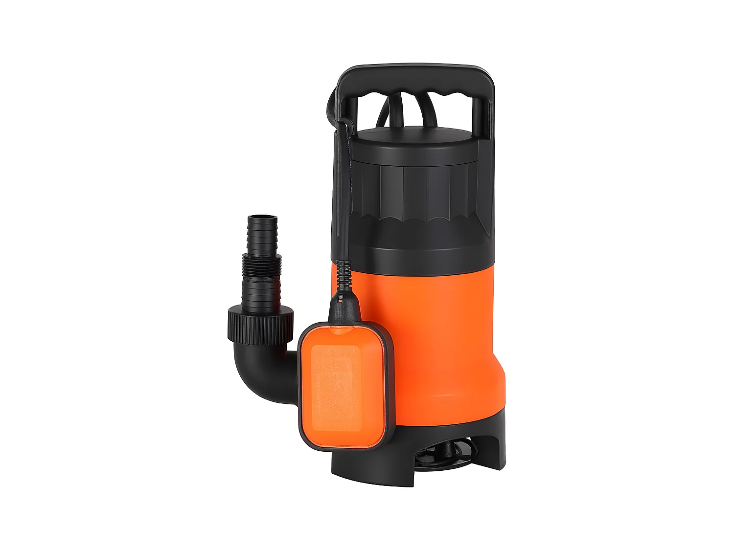 Dompelpomp voor Afvalwater SucceBuy 650 W Dompelpomp PP-GF20, 15000 L/u met Automatische Zwevenschakelaar, Opvoerhoogte 8 m, voor Zwembaden