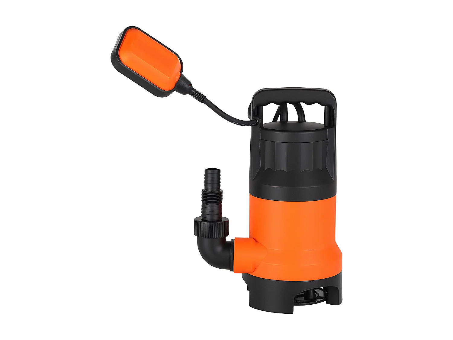 Pompe Submersible Eaux Usées SucceBuy 650 W Pompe Puisard PP-GF20, 15000 L/h avec Interrupteur à Flotteur Automatique, Hauteur Refoulement 8 m, pour Piscines