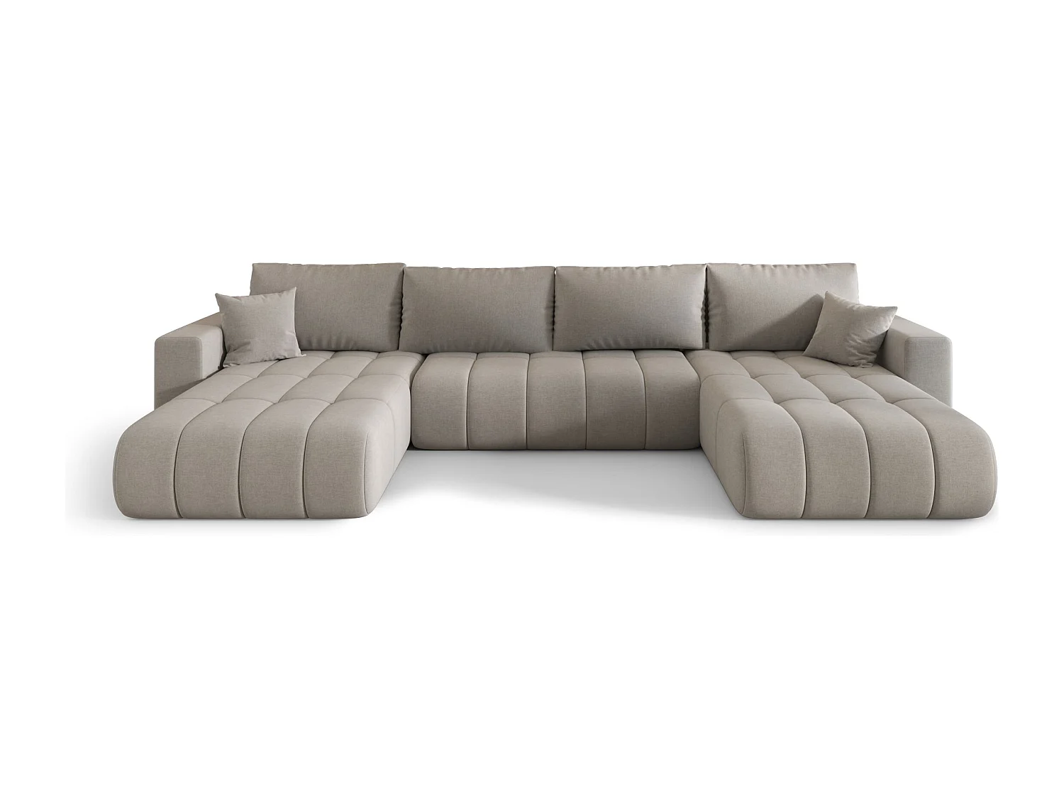 Canapé d’angle BEDANTE avec fonction de couchage MILO U PREMIUM Wind 11