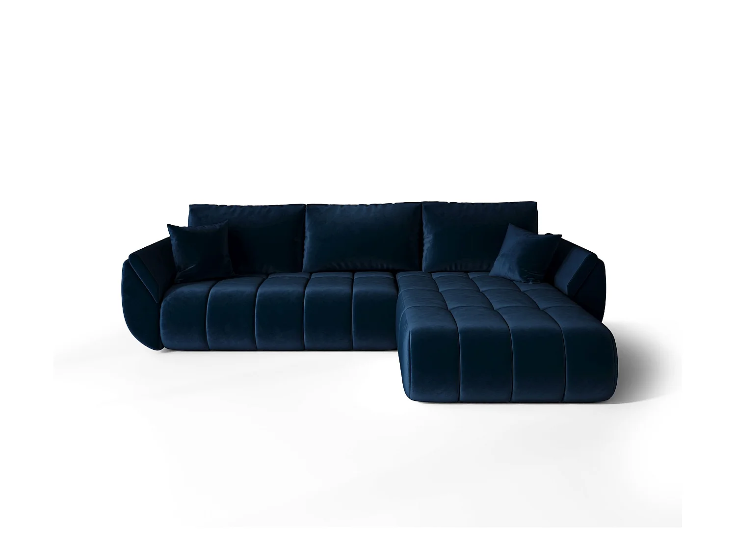 Canapé d’angle BEDANTE TOKYO PREMIUM L Monolith 77 avec fonction de couchage Côté droit