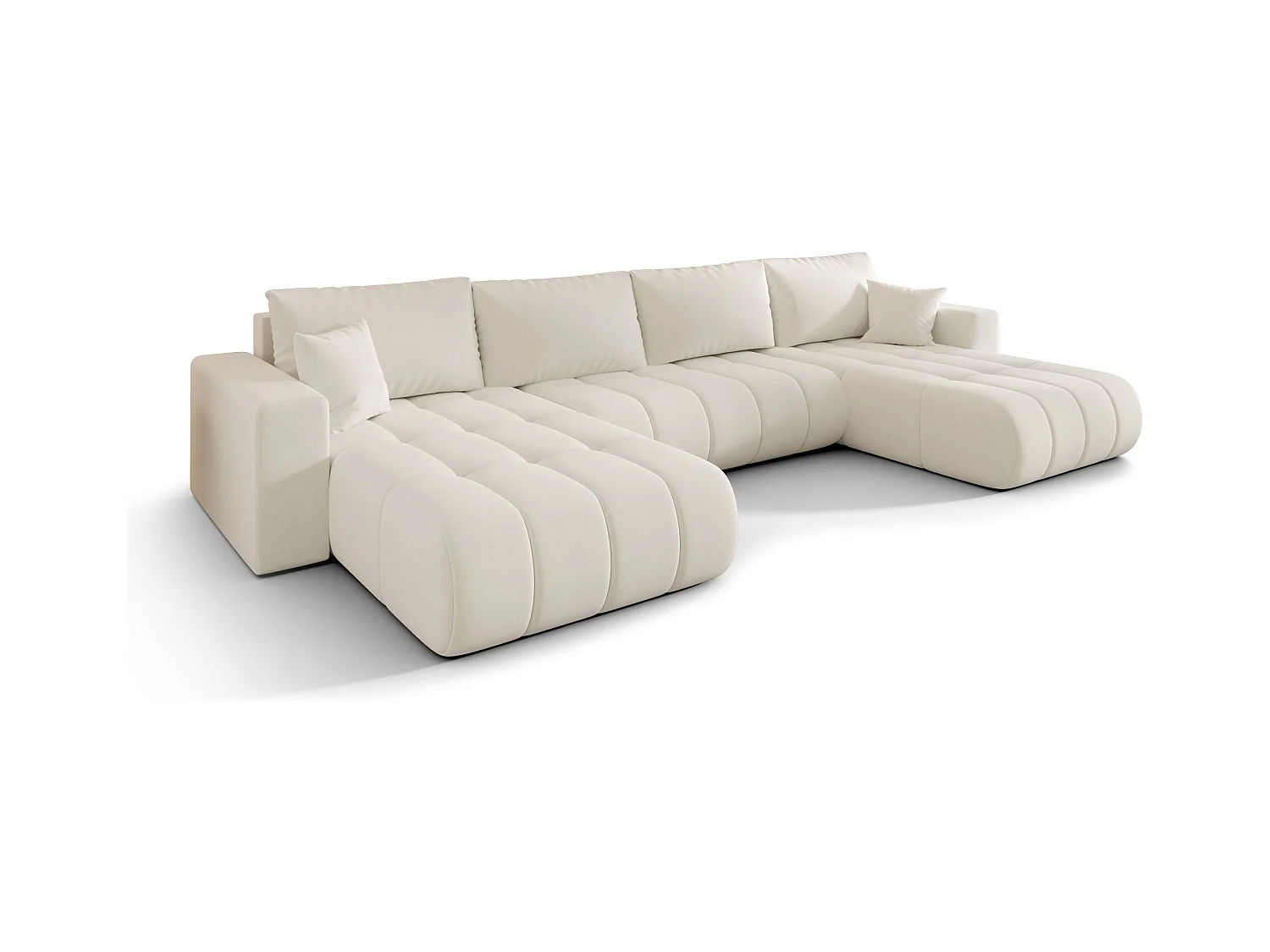 Canapé d’angle BEDANTE avec fonction de couchage MILO U PREMIUM Wind 02