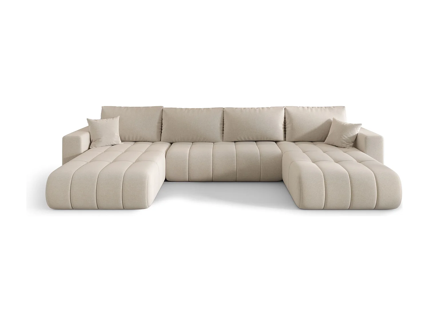 Canapé d’angle BEDANTE avec fonction de couchage MILO U PREMIUM Wind 05