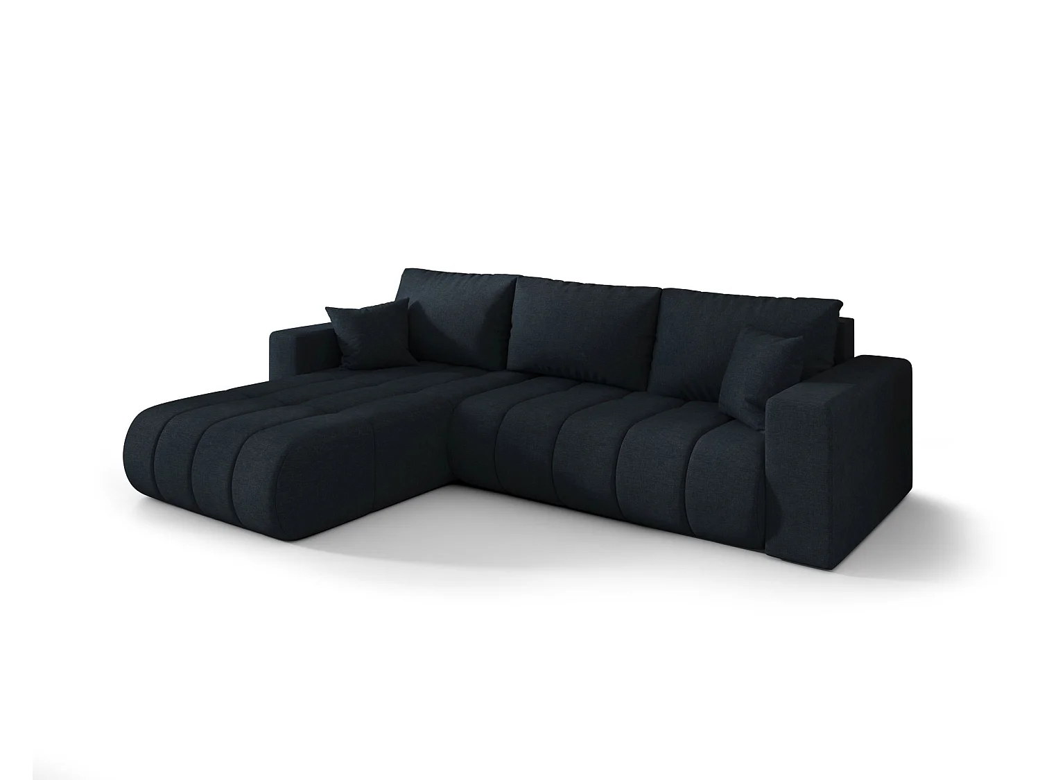 BEDANTE Ecksofa mit Schlaffunktion MILO PREMIUM L Wind 77 Links