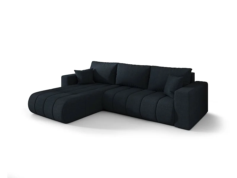 Canapé d’angle BEDANTE MILO PREMIUM L Wind 77 avec fonction de couchage côté gauche