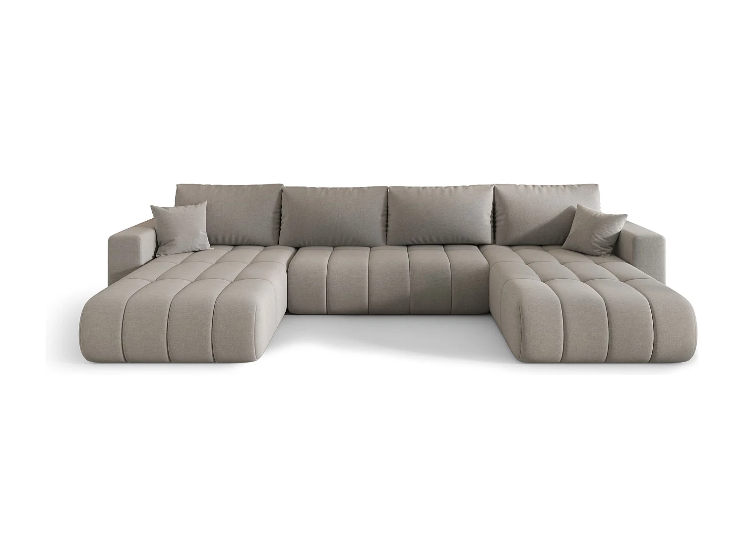 Canapé d’angle BEDANTE avec fonction de couchage MILO U PREMIUM Wind 84